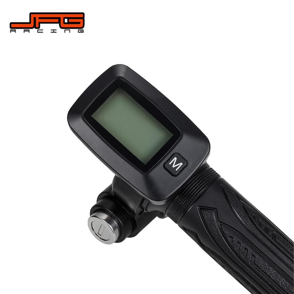 Throttle with Speedometer Grip and Dashboard LCD Display Digital Gauge Cluster Assembly For Tuttio Soleil 01 E-Bike Motorcycle