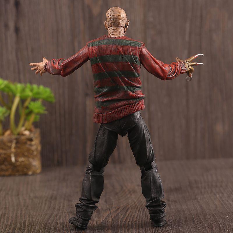 Ultimate Freddy Krueger 7" Action Figure Premium Nightmare On Elm Street Collectible