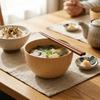 Burr-free Surface Salad Serving Bowl Round Deep Bowl Dining Bowl Fruit Storage Bowl Family Dining