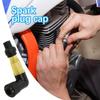 90 Degree Flashing Spark Plug Cap, Flashing Spark Plug Resistor | Universal Motorcycle Accessories