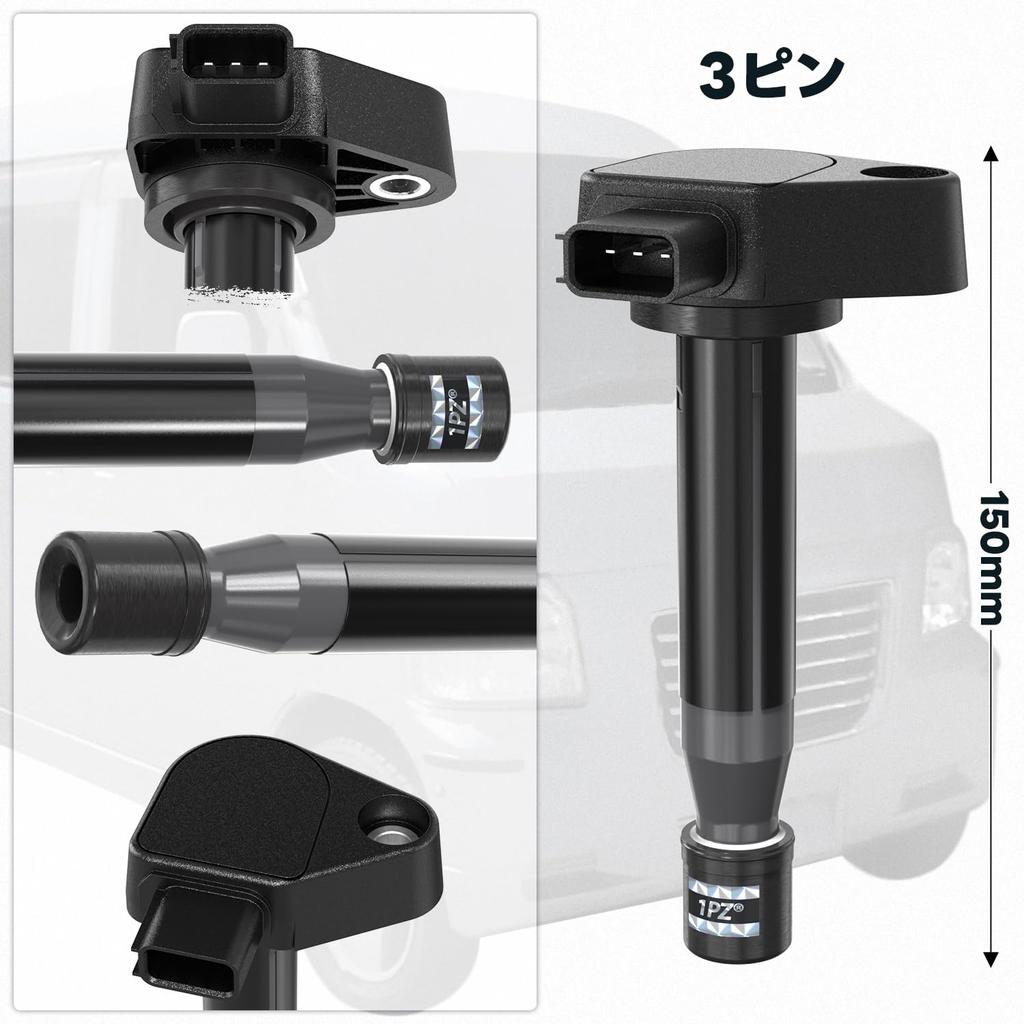 1PZ JP3-RG4 3pcs Ignition Coil Vamos HM1 HM2 HJ1 HJ2 HM3 HM4 Thats JD1