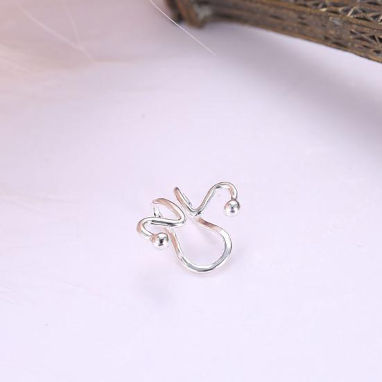 Eenvoudige Dames Geometrische Curve Oor Cuff Clip Oorbellen Geen Piercing Sieraden Cadeau