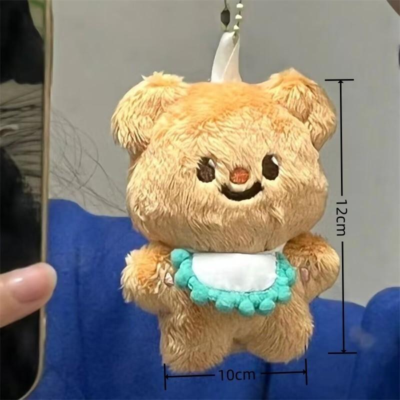 Oil Bear Doll Cute High Beauty Doll Bag Pinch Plush Pendant Gift for Girls