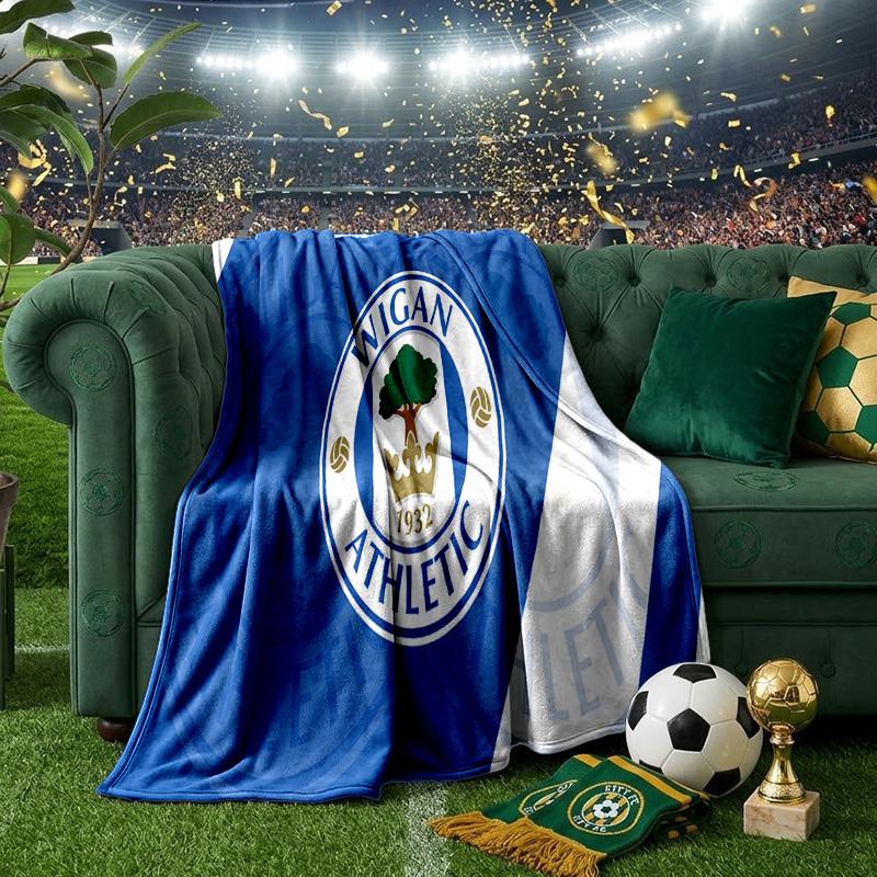 Athletic League  Throws Blanket Flannel Blankets Plush for Couch Bed Gifts for Men Women Travel Picnic Blanket Christmas Fan Gifts