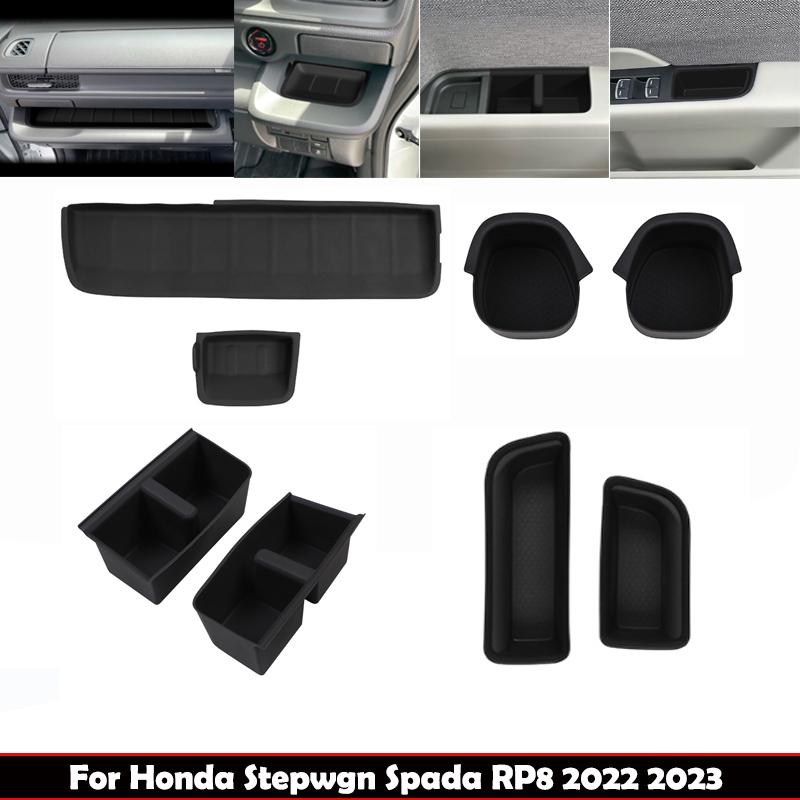 For Honda Stepwgn Spada RP8 Front Middle Storage Box Pad Holder Cover Front passenger center console decorative strip