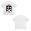 Sängerin Lana Del Rey Inspiriertes Reines Baumwoll-Unisex-Retro-Kurzarm-Mode-Streetwear-T-Shirt im Harajuku-Stil