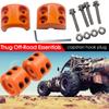 Metal Construction Winch Stopper Rubber Material Cable Line Saver Waterproof  ATV Use