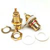 10Pcs RCA Female Socket Connector Chassis Panel Mount Adapter Audio Terminal Plug Speaker Amplifier Jack Connector for DIY Wire
