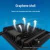 High-Power Waterproof Graphene LED Floodlight: 50W-100W Outdoor Projection Lighting