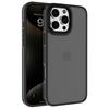 C1 Series For iPhone 15 Pro Max Case Skin-Touch Matte TPU+PC Anti-Fingerprint Phone Cover
