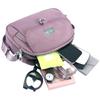 Everyday Versatile Nylon Sling Purse Trendy Adjustable Strap Multi-pocket Crossbody Bag for Women Casual Activities
