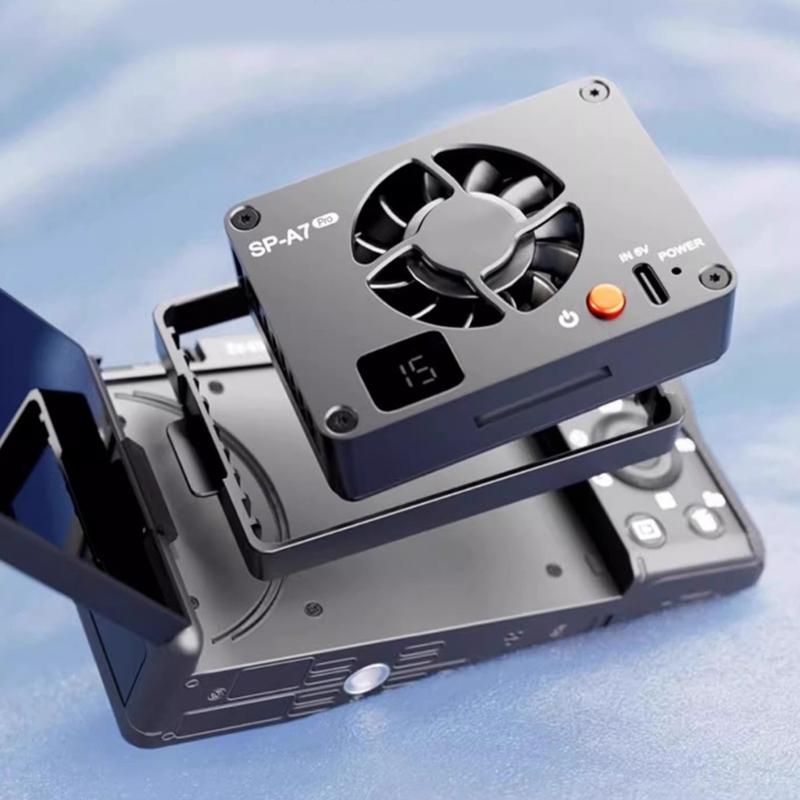 External Camera Cooling Device Adjustment SP A7+ Semiconductor Technology Efficient For A7M4 A7C ZVE1/10 A6700s Cameras