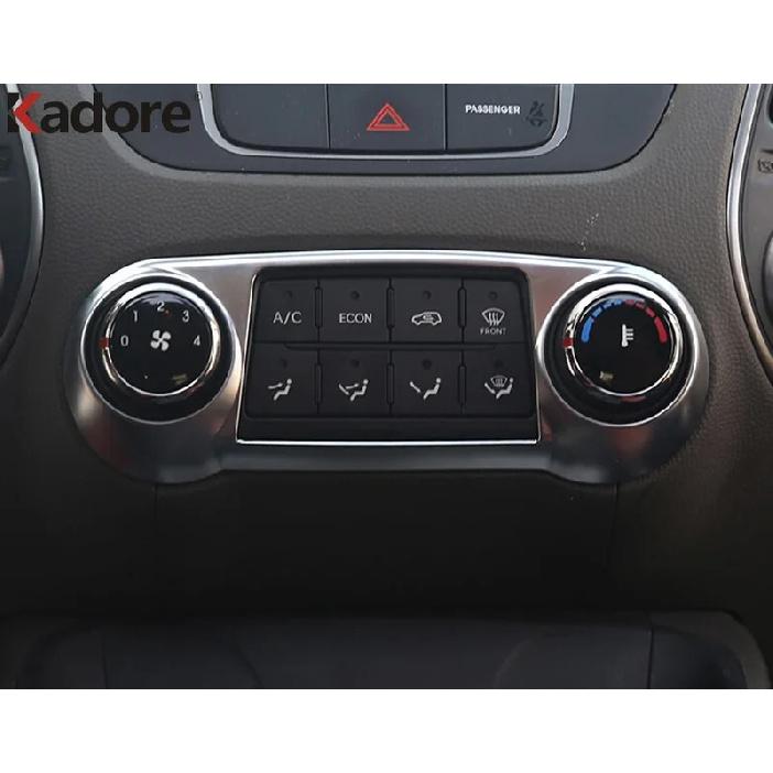 For Hyundai Tucson ix35 2011 2012 2013 2014 2015 Matte Car Center AC Switch Button Button Cover Trim Interior Accessories
