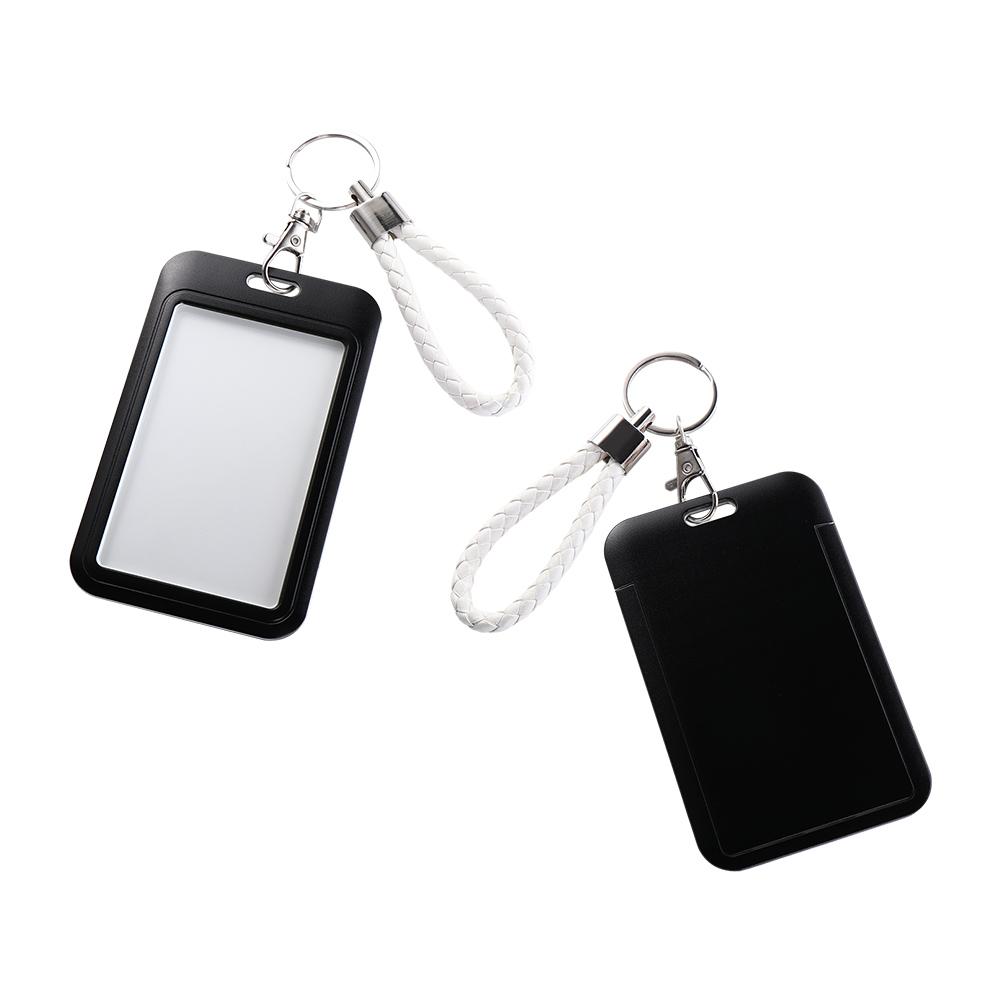 Men School Supplies Work Card Key Chain Business Credit Card ID Card Holders Bus Card Cover Badge Holders ID Card Protective