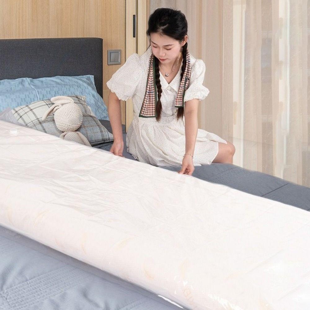 Large Capacity Latex Mattress Storage Bag Folding Sealed Vacuum Seal Mattress Bag Space Saving Clothes Moving Packing Bag Quilts