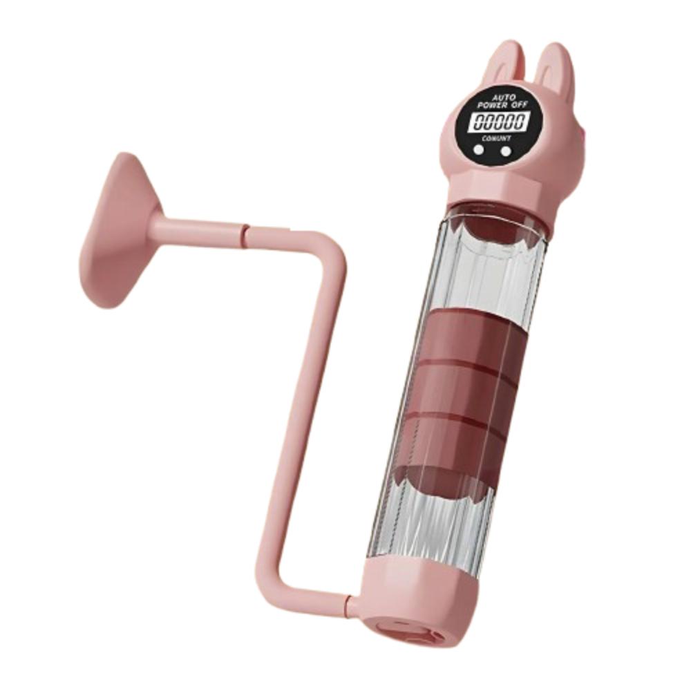 

Adjustable Resistance Lung Capacity Expander Ergonomic Design Breathing Training Device Running розовый