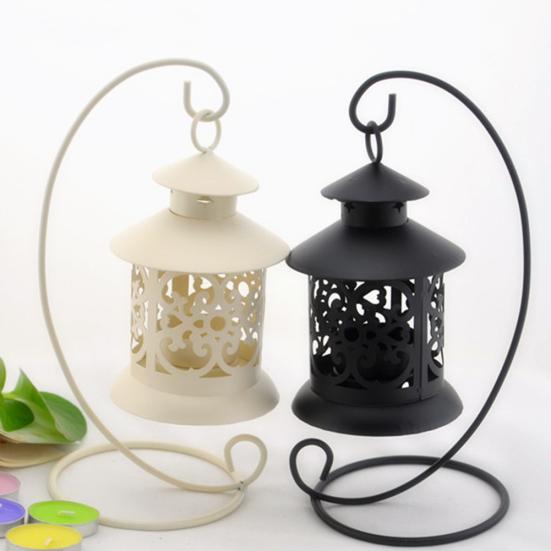 Hanging Hollow Candle Holder Stand Antique Moroccan Lantern Wedding Decor Gift