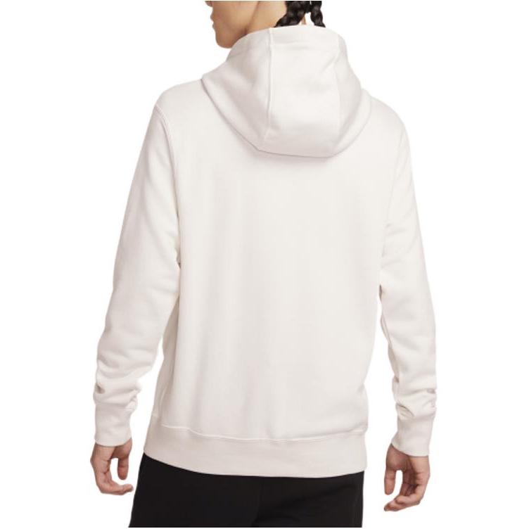 Nike Sweatshirts Men's White Hooded Moderate Regular DX1518-030