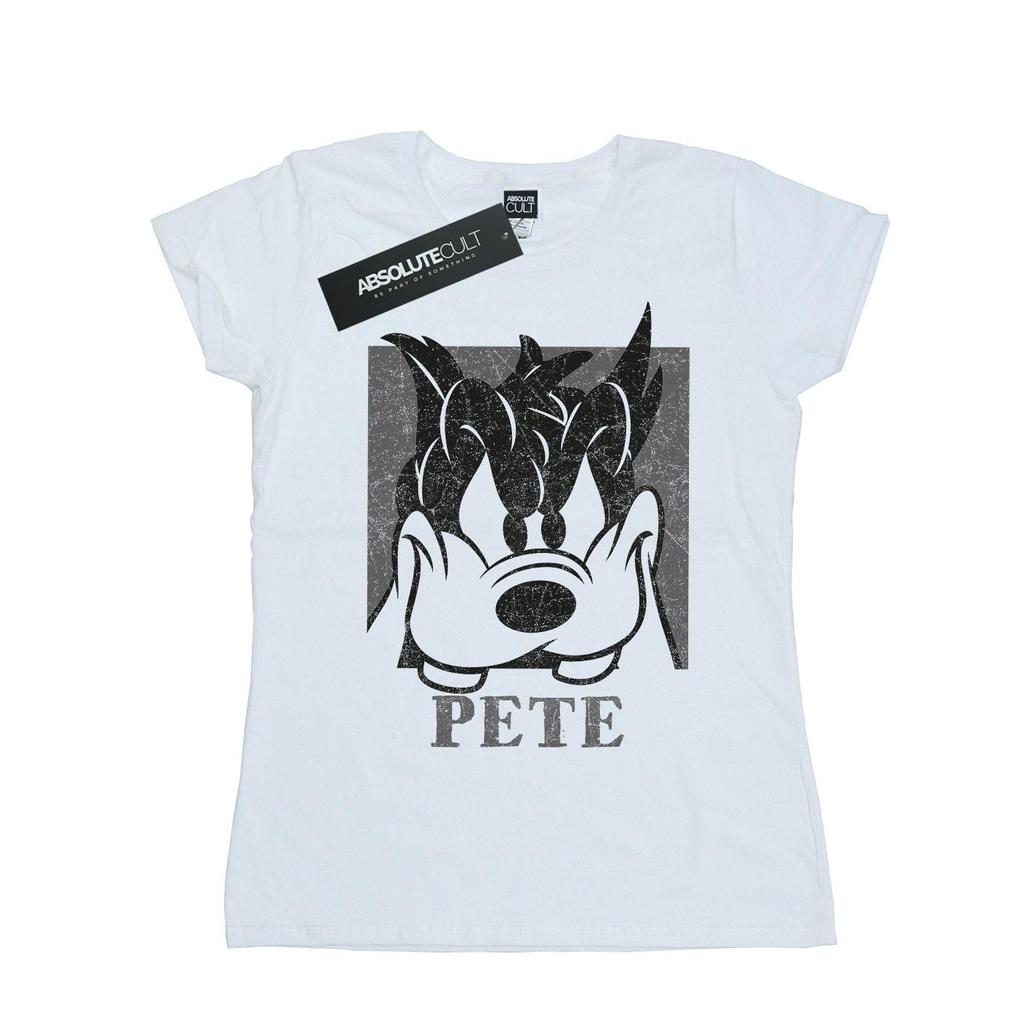 Disney Dámské bavlněné tričko s krátkým rukávem a nápisem Pete