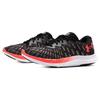 Under Armour Charged Breeze 2 Comfortable Fabric Low-Top Running Shoes Women Sneaker Black Red 3026142-002