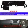 Car Dashboard Cover Non Slip Pad For Toyota Fortuner Hilux SW4 2005 - 2011 2012 - 2015 Dash Mat Sun Shade Pad Anti-UV Cushion