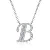English Letter Necklace Suitable for Couples' First Letters