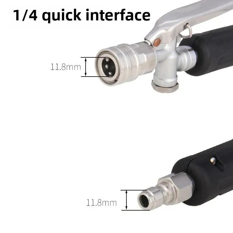 High Pressure Water Spray Gun Quick Connect Alloy Cleaning Wand For Car Washing Garden Irrigation Air Conditioner Outdoor Clean Tool Kit