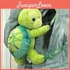 Olu Mel Plush Turtle Backpack For Kids With Cartoon Design And Adjustable Straps