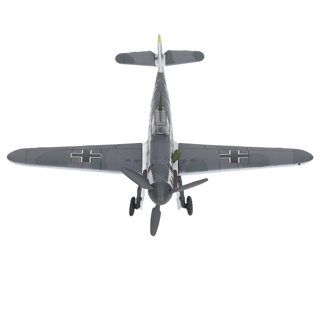 1:72 Scale BF109 Fighter Planes Model High Stimulation Alloy Airplane Collection Model