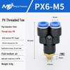 Copper Corrosion-Resistant Pneumatic Quick Connector Fitting for Air Compressors