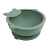 Suction Cup Bowl - THERMOBABY - Silicone - Cactus Green - Non-slip and Unbreakable