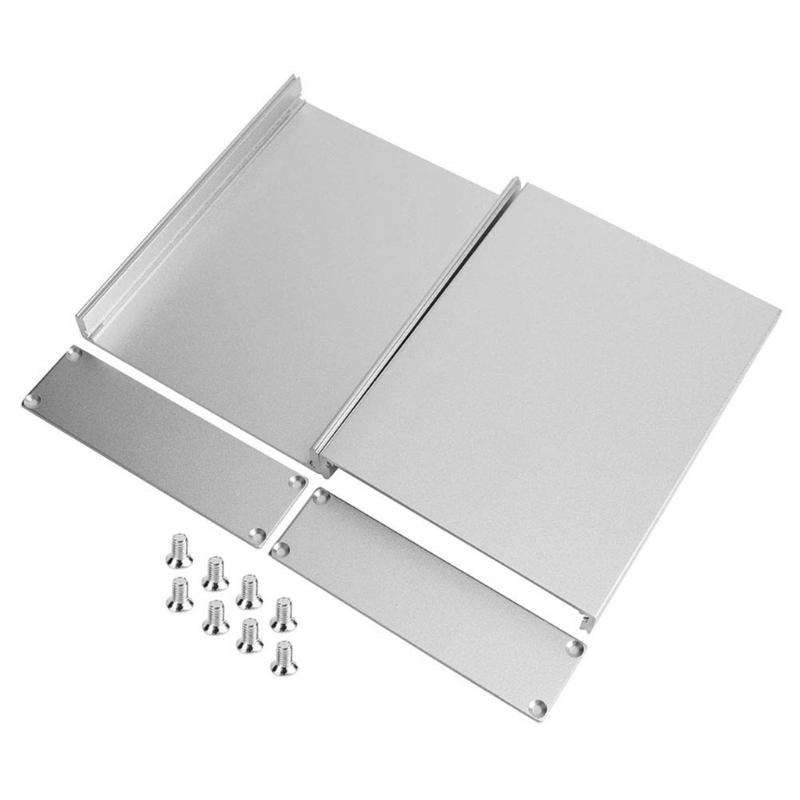 Electronic Project Box Shielded Instrument Cooling Case Aluminum Instrument Case for Heat Management and Cooling