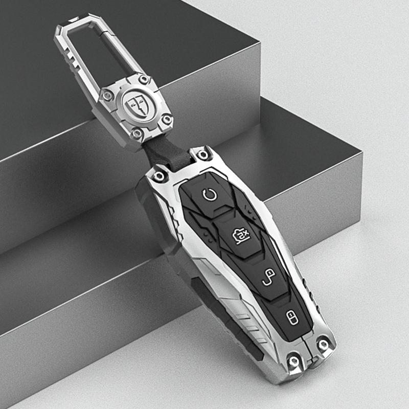 Galvanized Alloy Silicone Car Smart Remote Key Case Cover For BYD Song Pro Tang Dmi QIn PLUS MAX Yuan EV Dolphin Seagull