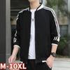 Jacket Men 'S Baseball Collar Fashion Sports Top Men 'S Large Size Casual Stand Collar Men 'S Jacket