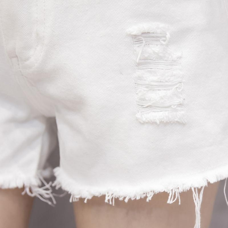 Vintage Blue Wide leg Denim Shorts for Women Summer Casual Sexy High Waist Ripped Jeans Shorts Female Solid Loose Plus Size Lady Shorts 24206