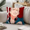 Anime Cool GgokurakugaiS Pillow Case Pattern Printed Pillowcase For Living Room Sofa Cushion Cover  Bedroom Decor