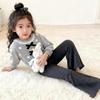 Girls' 2025 Korean Style Spring/Autumn Casual Hoodie Two-Piece Set