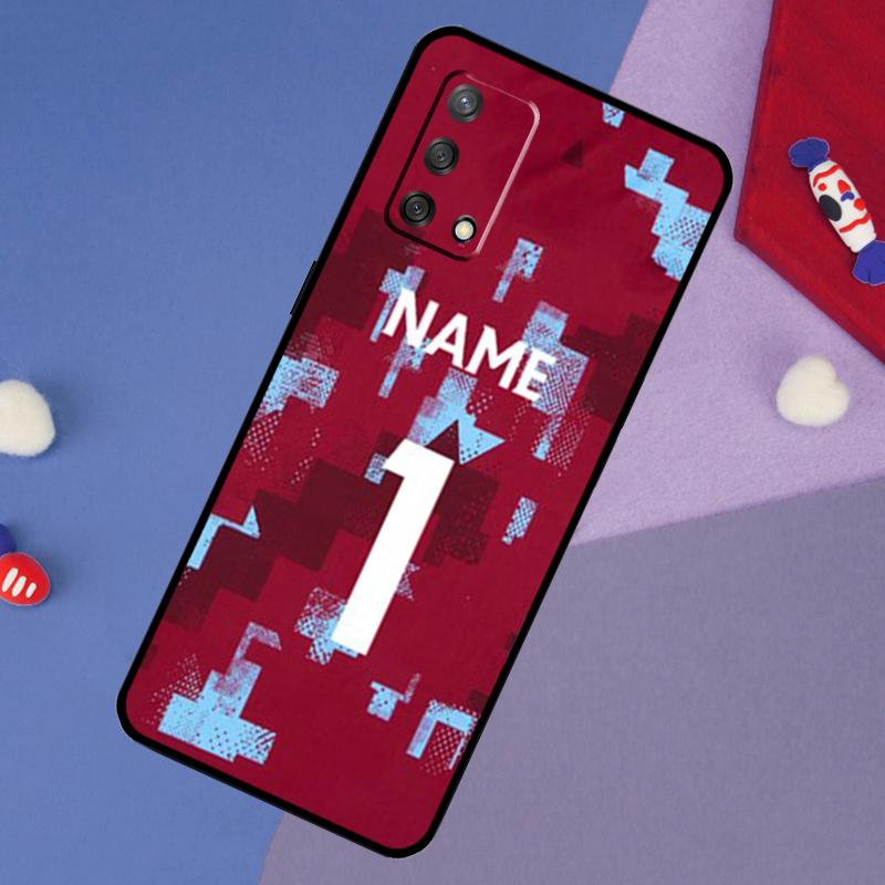 

Чехол с персонализированным футбольным номером для OPPO A17 A54 A57 S A77 A74 A94 A5 A9 A53 A15 A16 A76 A96 A52 A72 A18 A58 A98 A78 OPPO A78 5G