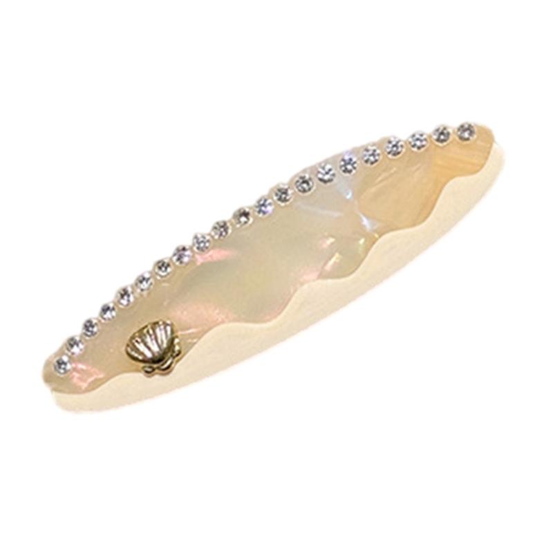 Acetate Heart Shaped Hair Clip Fashion French Hair Barrettes Summer Hairpin Beach Vacation Hair Accessories for Women