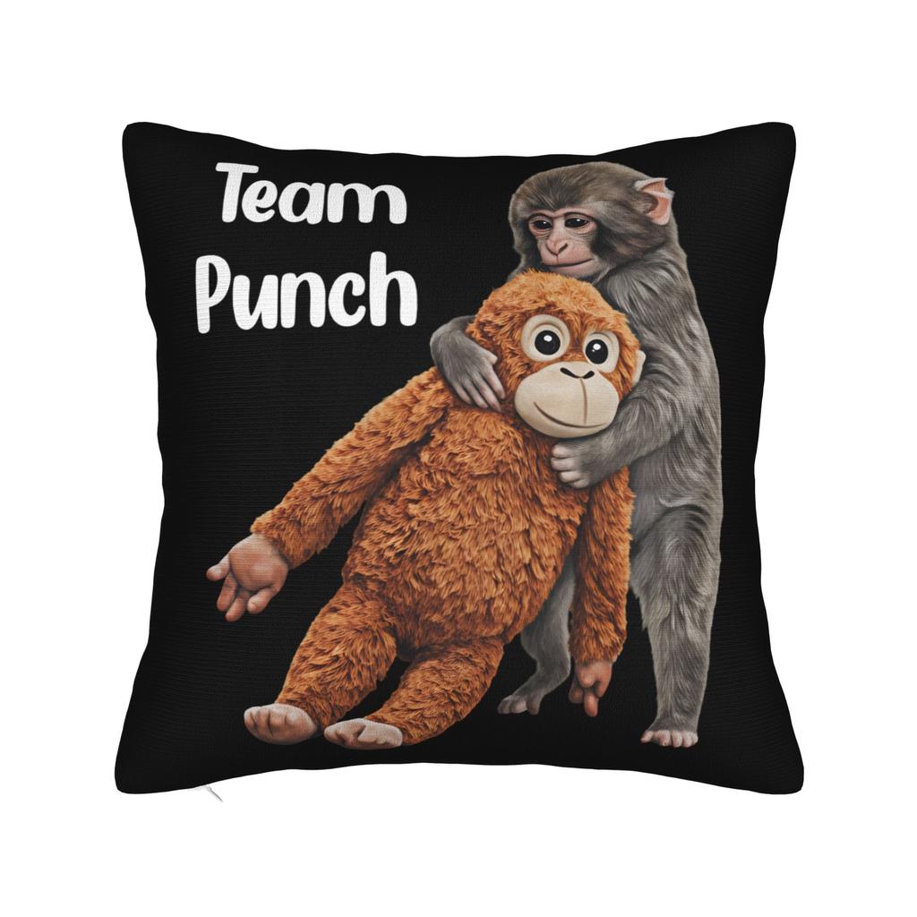 Punch Monkey Pillow Case  Cute Funny Pillow Cover Soft Pillowcases For Sofa Bedroom Home Decor