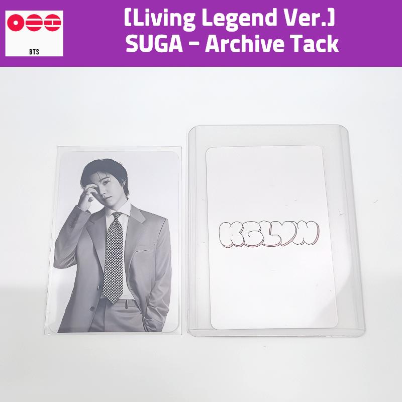 BTS ARIRANG Album POB Vorteil Fotokarte Offizielles Geschäft Geschenk Auswahl SUGA - LIVING LEGEND ARCHIVE