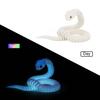 3D Printed Snake Figurine Movable Joints Snake Figure Articulated Animal Model Toy Home Office Bookshelf Desktop Decoration Ornament