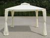 Pavilion Garden Tent Gazebo With Mosquito Net Beige