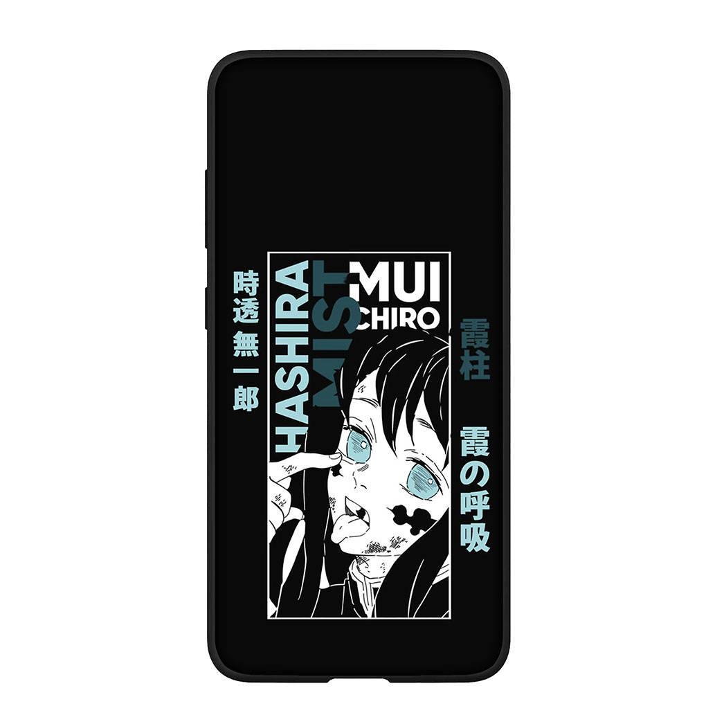 Case for Samsung Galaxy S25 S24 S23 iPhone 16 15 Xiaomi Redmi Note 14 13 12 16E X 11 Pro Max Moto Huawei Muichiro Tokito Nezuko Demon Slayer Tanjirou