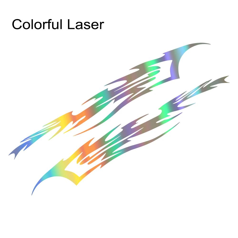 

2pcs Car Racing Sports Sticker Auto Vinyl Side Skirts Decal Funny Stylish Graphic DIY Styling Sticker Car Tuning Accessories
