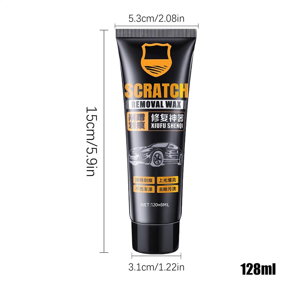 Car Scratch Repair Paste Polishing Wax Scratching Repair Tools Multi-purpose Wax With Sponge 128ml Wax For Deep Car Paint