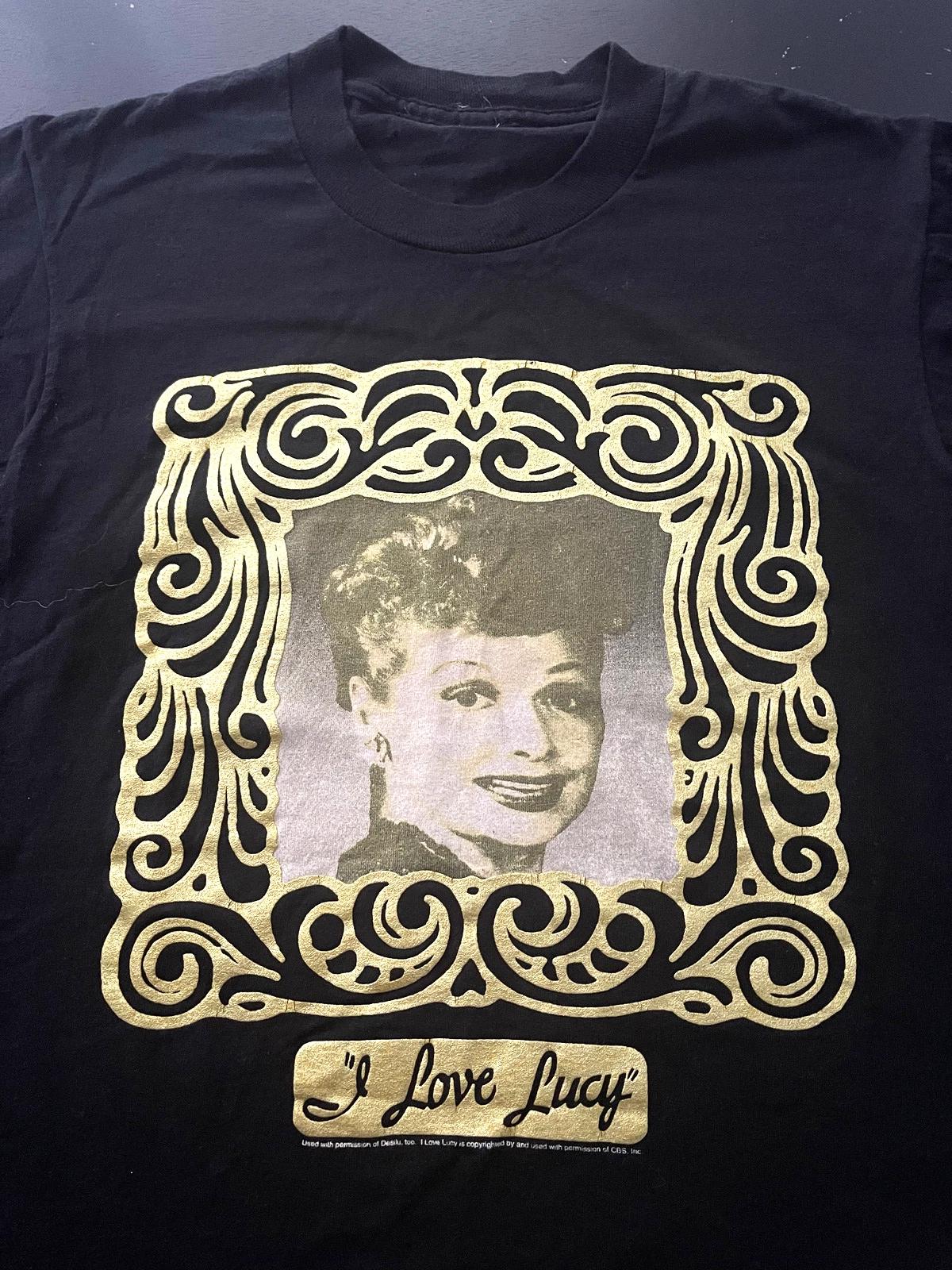 

I Love Lucy - Lucille Ball, MGM Grand Vintage Promo T-Shirt, Size: Small 4XL