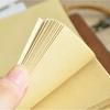 Retro Notebooks & Journals Agenda Binder Sketch Book Leather Soft Cover 14X10Cm Replaceable Kraft Paper Inner Korean Stationery