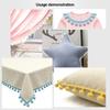 20yard Mini Size Pom Pom Trim 1.2cm Ball Tablecloth Edge Pompom Fringe Ribbon Pillow Decoration DIY Craft Mini Pearl Pompom
