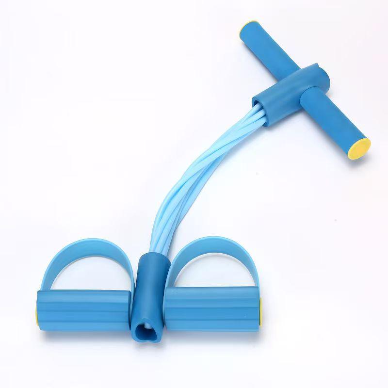 Foot Pedal Resistance Band: Sit-up Assist & Yoga Shoulder Stretching Aid